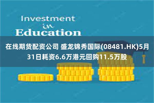 在线期货配资公司 盛龙锦秀国际(08481.HK)5月31日耗资6.6万港元回购11.5万股