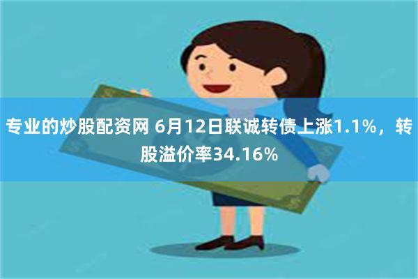 专业的炒股配资网 6月12日联诚转债上涨1.1%，转股溢价率34.16%